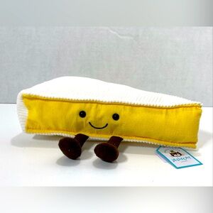 Jellycat Amuseables BRIE Cheese NEW NWT RETIRED!